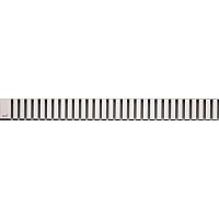Решетка для водоотводящего желоба (Нержавеющая сталь матовая), арт. LINE-1050M