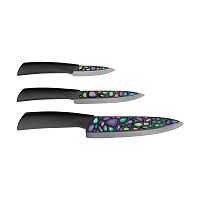 Набор из 3 ножей MIKADZO Imari-BL+ подставка 