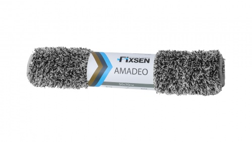 Fixsen AMADEO FX-3001K Коврик для ванной 1-ый серый (50х70см) фото 3