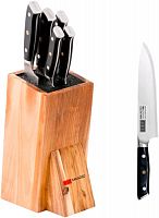 Набор из четырех ножей Yamata Kotai + универсальная подставка