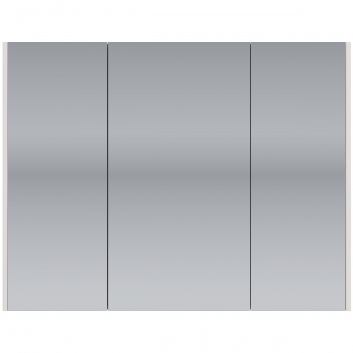 Зеркальный шкаф Dreja PRIME, 90 см, 2 дверцы, 6 стеклянных полок, белый фото 7