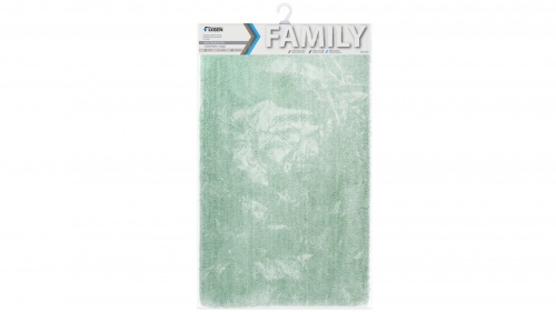 Fixsen FAMILY FX-9003F Коврик для ванной Fixsen Family, зеленый, 1-ый (70х120 см) фото 3