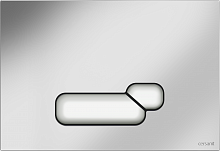 Кнопка Cersanit ACTIS для LINK PRO/VECTOR/LINK пластик хром матовый (выведено из ассортимента