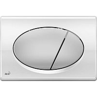Кнопка управления (хром - комбинация: доска - глянцевая, кнопка - матовая ), арт. M73