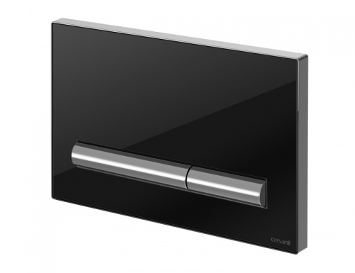 Кнопка Cersanit PILOT для LINK PRO/VECTOR/LINK/HI-TEC стекло черный